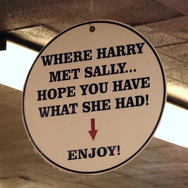 Harry und Sally bei Katz Deli